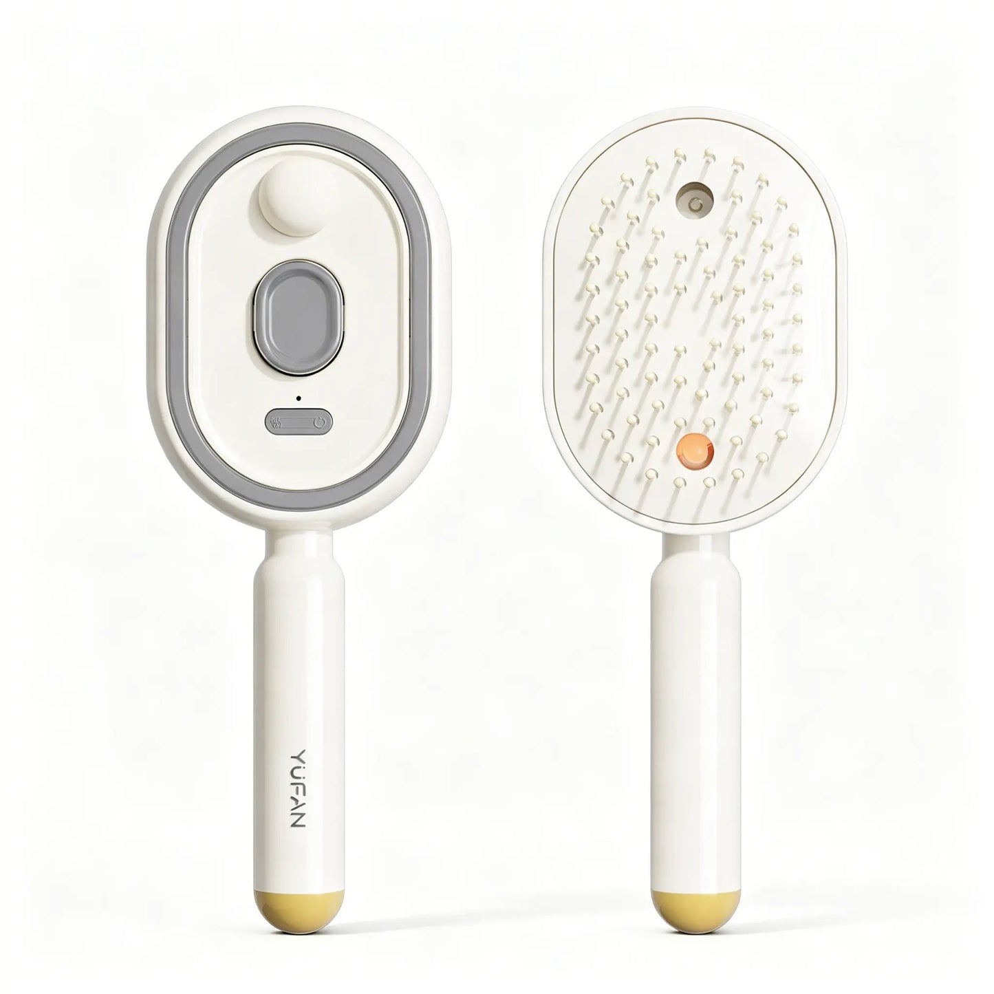 ✨ ✨ 1-Click Self-Cleaning Detangling Hair Brush wit✨ 1-Click Self-Cleaning Detangling Hair Brush with Hydrating Mist | Frizz Control & Scalp Massage 💆♀️