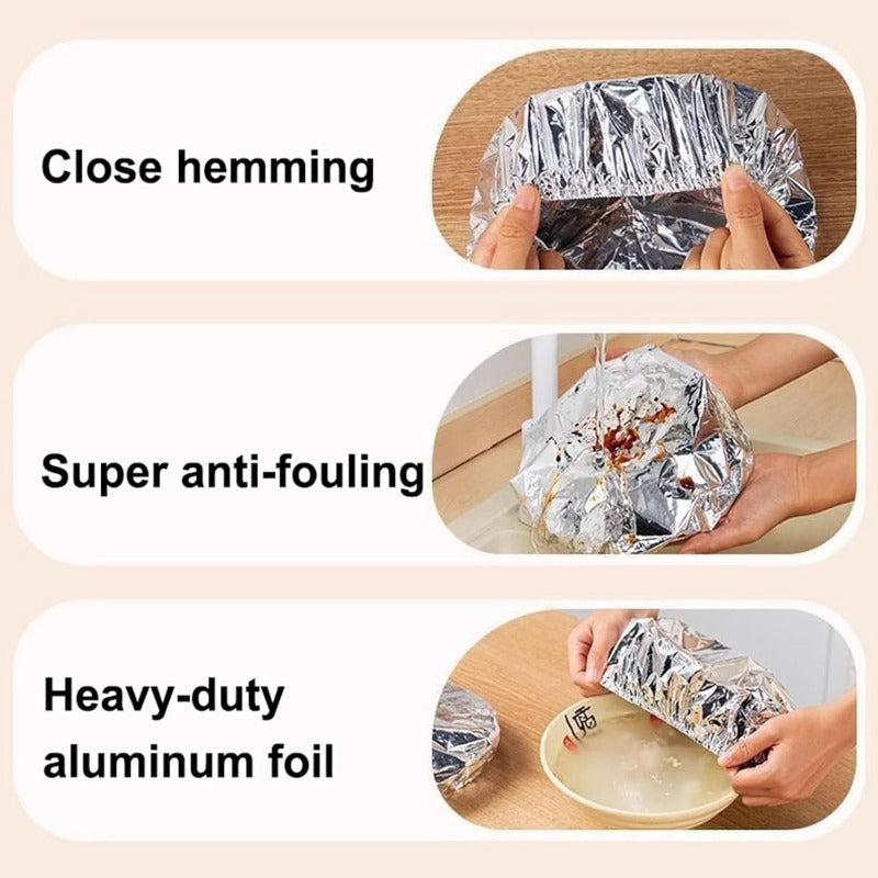 🏆 Keep Meals Piping Hot! Premium Insulated Foil Food Covers | Reusable & Universal Stretch Fit ✨