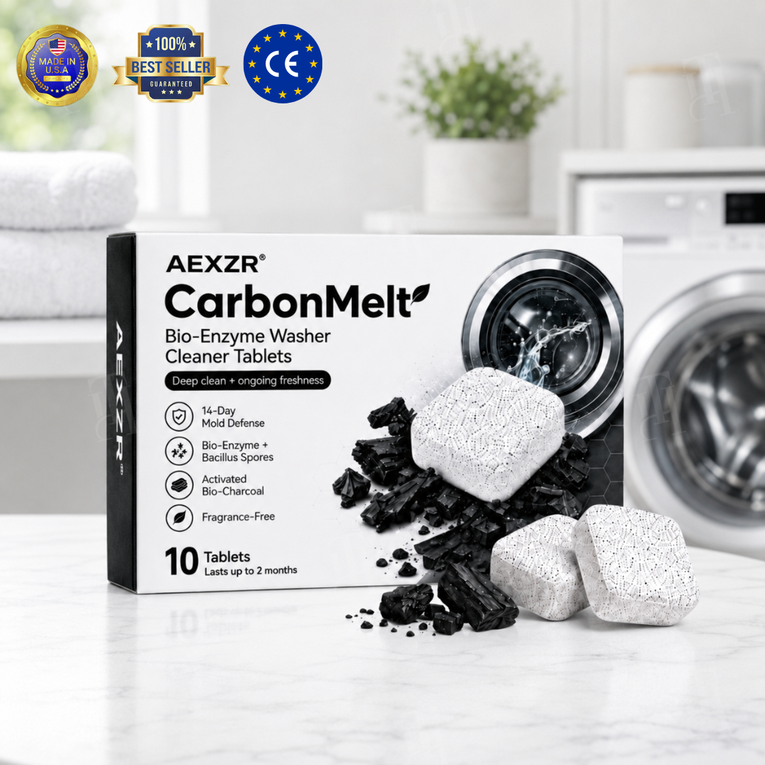 AEXZR® CarbonMelt Bio-Enzyme Washer Cleaner Tablets