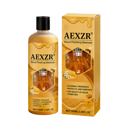 🏆AEXZR® Wood Polishing Beeswax— 60-Second Wood Scratch Eraser | Advanced Nano-Fiber Polish & Floor Repair Liquid