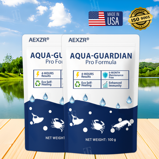 🌊 AEXZR® Aqua-Guardian Pro Formula —Clear Water in 24 Hours, Dual-Bio Algae Control, Safe for All Aquatic Life