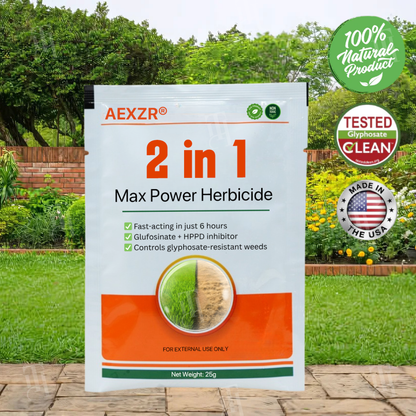 🏆 Professional Dual-Action Herbicide — Kills Toughest Weeds in 6 Hours! Non-Glyphosate Max Strength Formula ✨