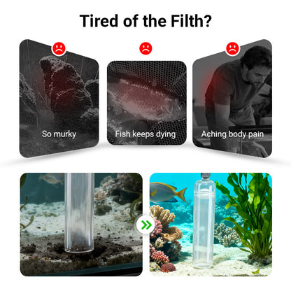 Fish Tank Siphon Vacuum Cleaner