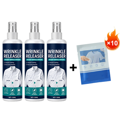 👔 Instant wrinkle release – no iron, travel-ready, static-free & fresh.