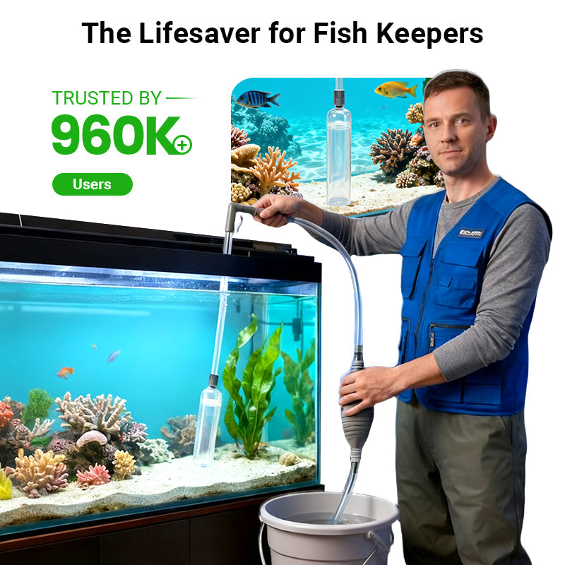 Fish Tank Siphon Vacuum Cleaner