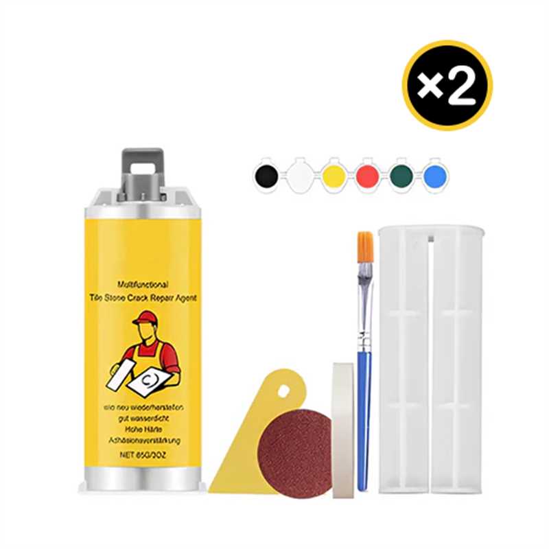 🏆 Pro-Grade Tile Repair Hero —Fast-Drying Invisible Kit for Cracks, Chips & Holes —Waterproof & Permanent DIY Solution ✨