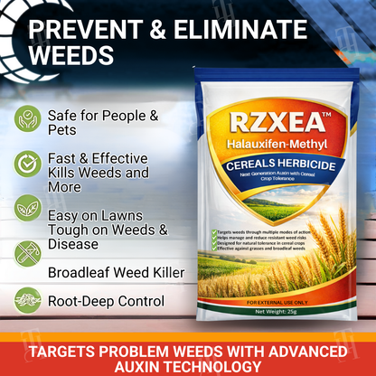 🌾 RZXEA™ Cereals Herbicide —Visible Results in 3 Days, Dual-Action Resistance Management, Broad-Spectrum & Crop-Safe