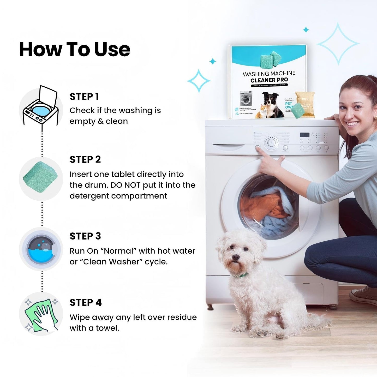 ✨Limited-time 50% off✨ Washing Machine Cleaner