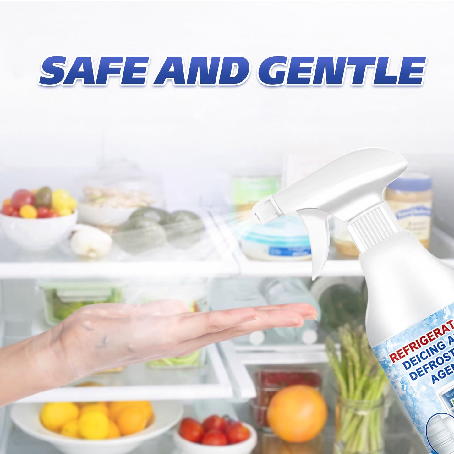 🧊Defrosting Spray for Fridge & Freezer 🔥 Last Day 60% OFF | Instant Ice Removal, Anti-Frost Formula