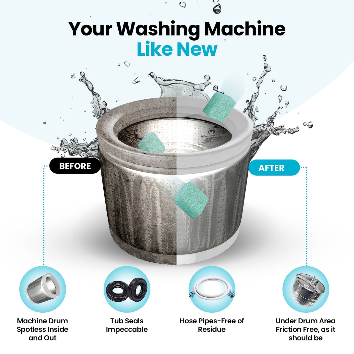 ✨Limited-time 50% off✨ Washing Machine Cleaner
