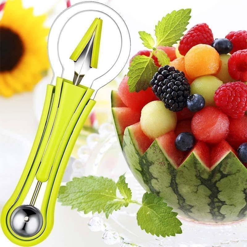 🏆Master Fruit Prep | Space-Saving 4-in-1 Stainless Steel Carver