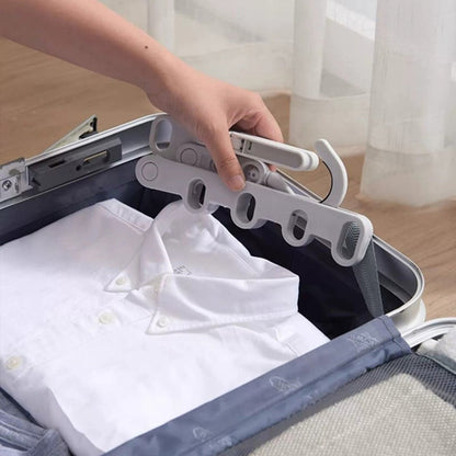 🏆 Last Day Special Price £8.99 ! 🔥Buy 1 Get 1 Free🎁 Portable Foldable Clothes Hanger