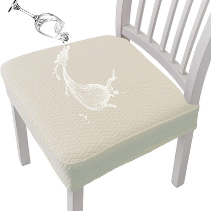 👜🪑 Waterproof Jacquard Chair Covers — ✨Stretchy, Durable & Non-Slip Seat Protectors for Dining Room, Pets & Kids! 🌟