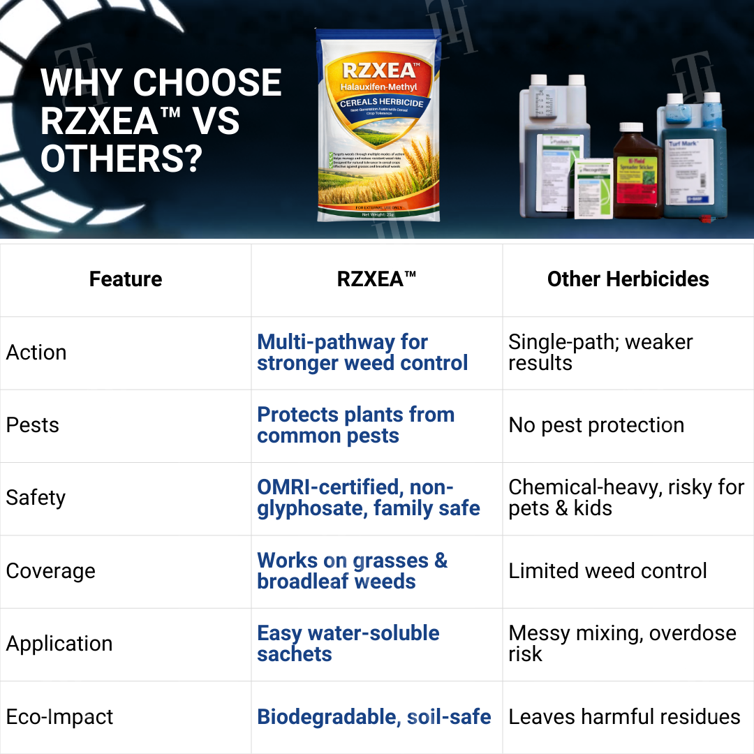 🌾 RZXEA™ Cereals Herbicide —Visible Results in 3 Days, Dual-Action Resistance Management, Broad-Spectrum & Crop-Safe