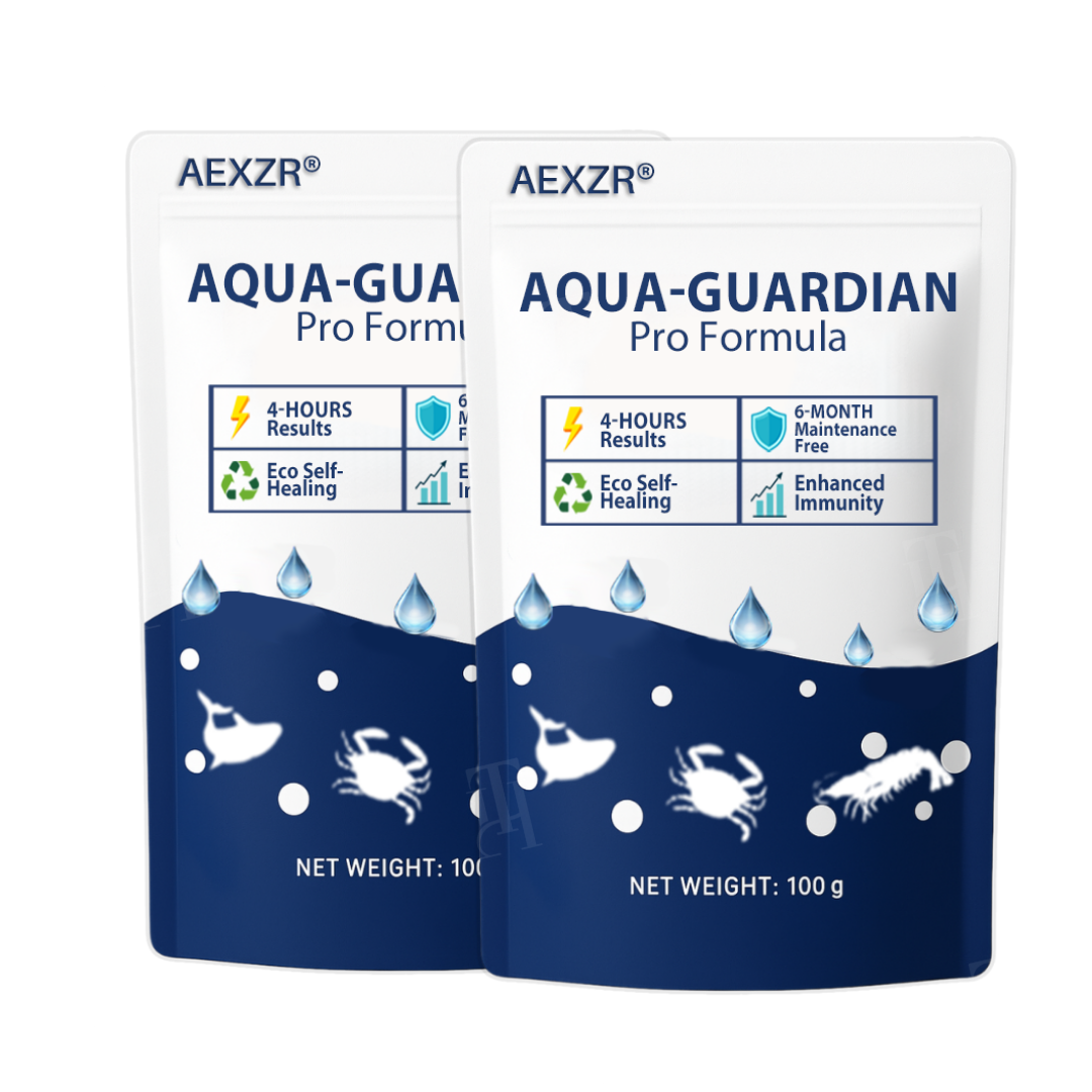 🌊 AEXZR® Aqua-Guardian Pro Formula —Clear Water in 24 Hours, Dual-Bio Algae Control, Safe for All Aquatic Life