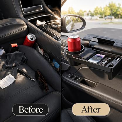 3-in-1 Car Console Organizer: The "Zero-Friction" Cockpit Defender
