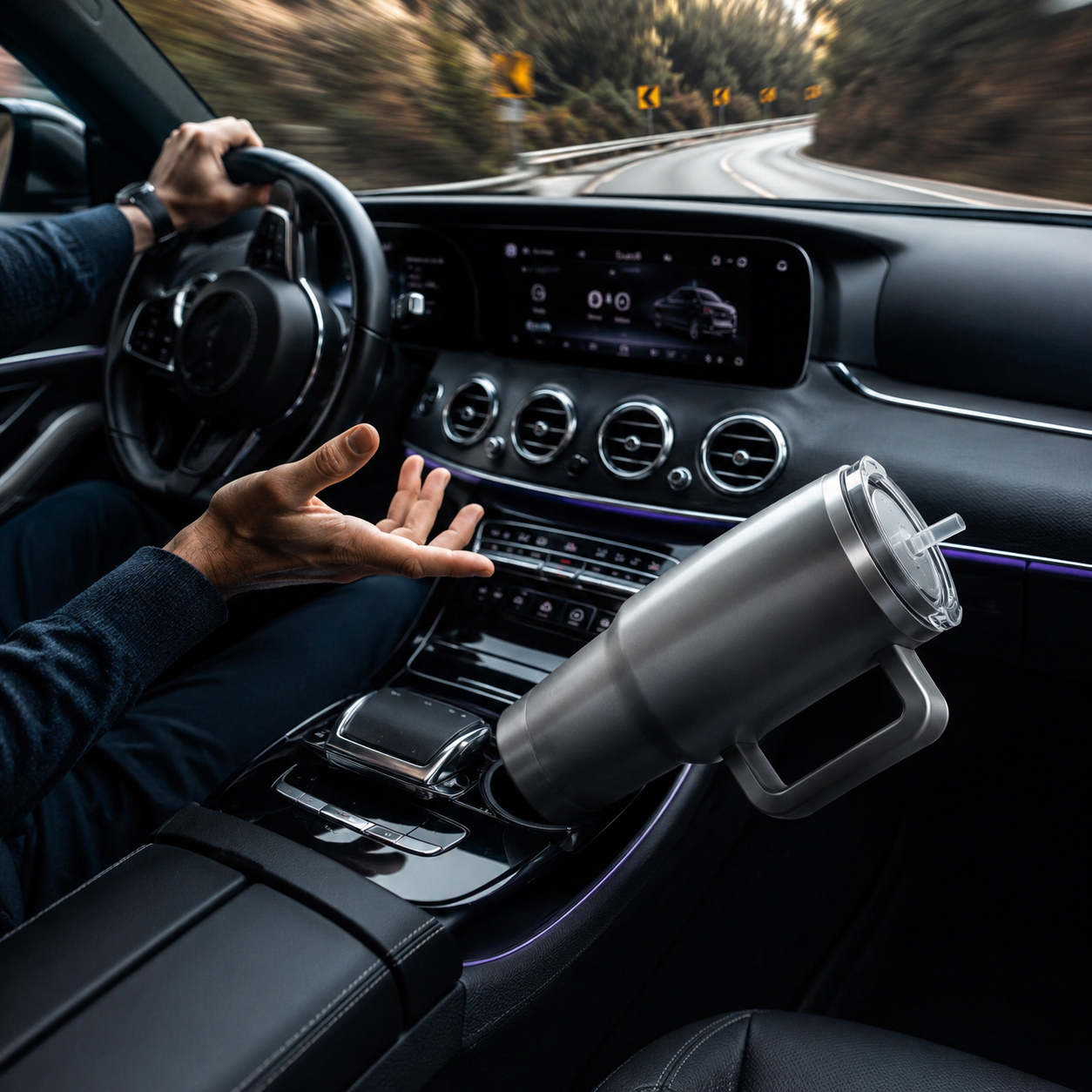 3-in-1 Car Console Organizer: The "Zero-Friction" Cockpit Defender