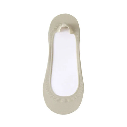 ✨50%off 🧦Cushioned No-Show Socks for Women | Non-Slip Ice Silk Invisible Boat Socks with Double Sponge Footpads