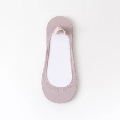 ✨50%off 🧦Cushioned No-Show Socks for Women | Non-Slip Ice Silk Invisible Boat Socks with Double Sponge Footpads
