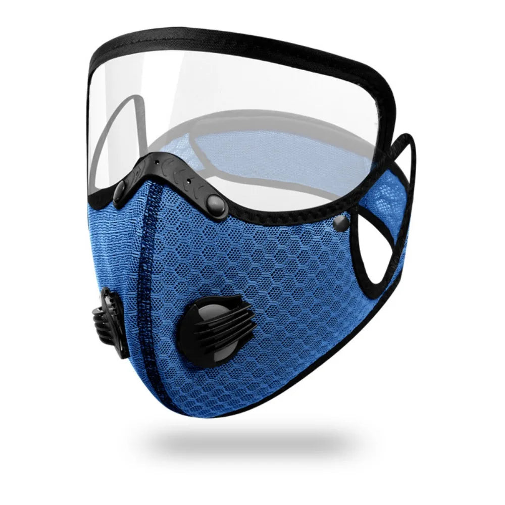 🏆 Ultimate All-Weather Face Shield | 2-in-1 Breathable Cover with Detachable Windproof Goggles ✨