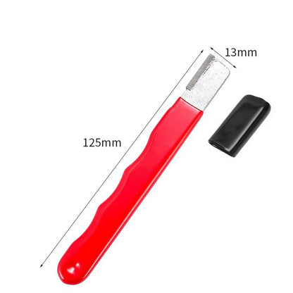 🔪 Portable Double Sided Knife Sharpener TA-K083 -Carbon Steel Dual Grit, Restore Razor Sharpness Instantly