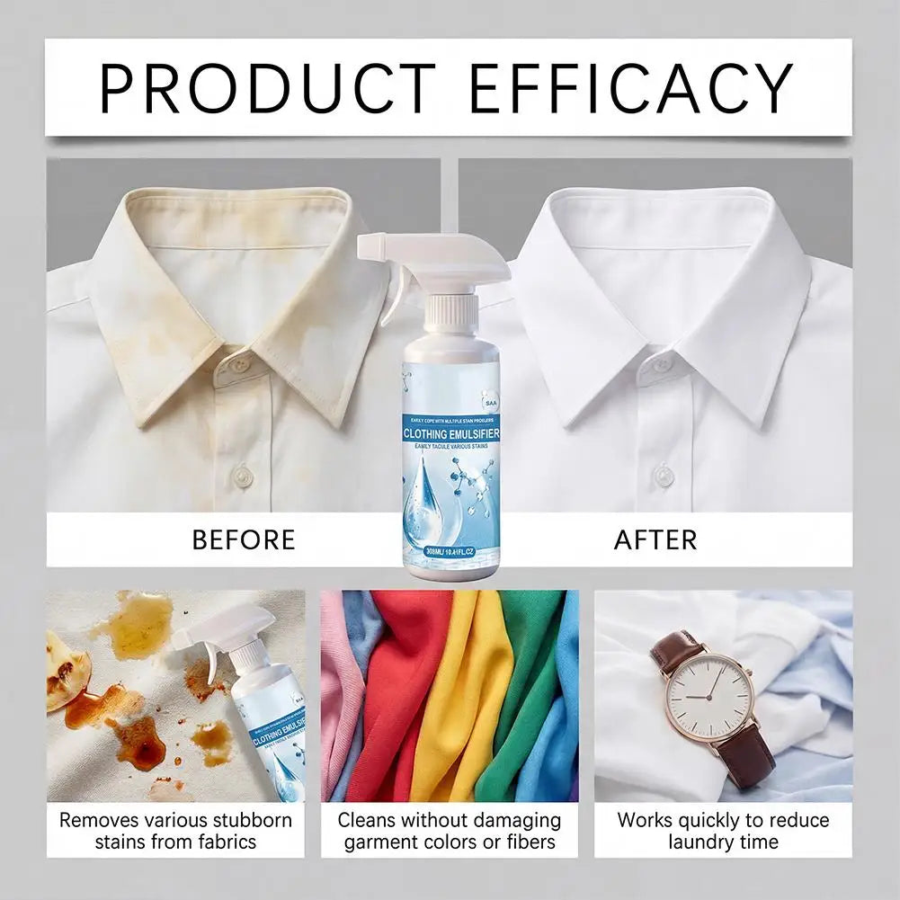 ✨ Ultimate Heavy-Duty Stain Remover Spray | Instantly Erase Oil, Blood & Grease (10oz)
