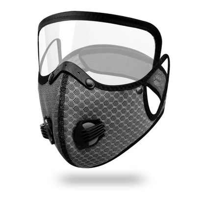 🏆 Ultimate All-Weather Face Shield | 2-in-1 Breathable Cover with Detachable Windproof Goggles ✨