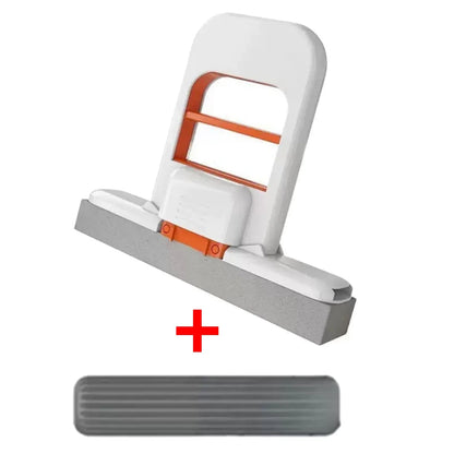 🏆 Magic Mini Foldable Mop | Self-Squeezing, Ultra-Absorbent & Space-Saving Cleaner ✨