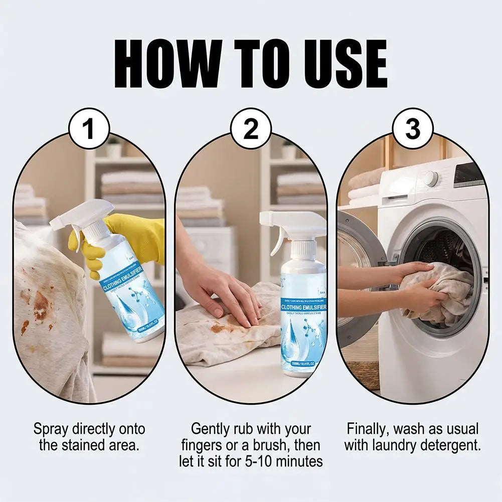 ✨ Ultimate Heavy-Duty Stain Remover Spray | Instantly Erase Oil, Blood & Grease (10oz)