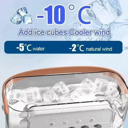 🏆🏆 Beat the Summer Heat | 3-in-1 Portable Personal Air Cooler & Humidifier with 7-Color LED Night Light