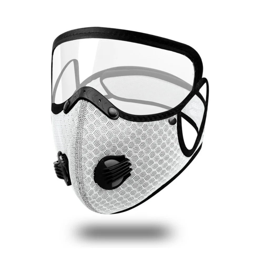🏆 Ultimate All-Weather Face Shield | 2-in-1 Breathable Cover with Detachable Windproof Goggles ✨