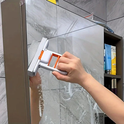 🏆 Magic Mini Foldable Mop | Self-Squeezing, Ultra-Absorbent & Space-Saving Cleaner ✨