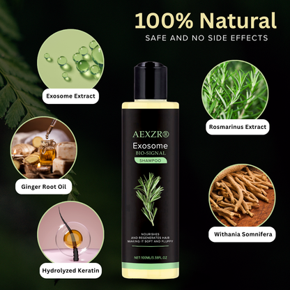 🏆 Advanced Exosome Revitalizing Shampoo | Clinically Proven Hair Growth & Anti-Shedding Treatment 🌱