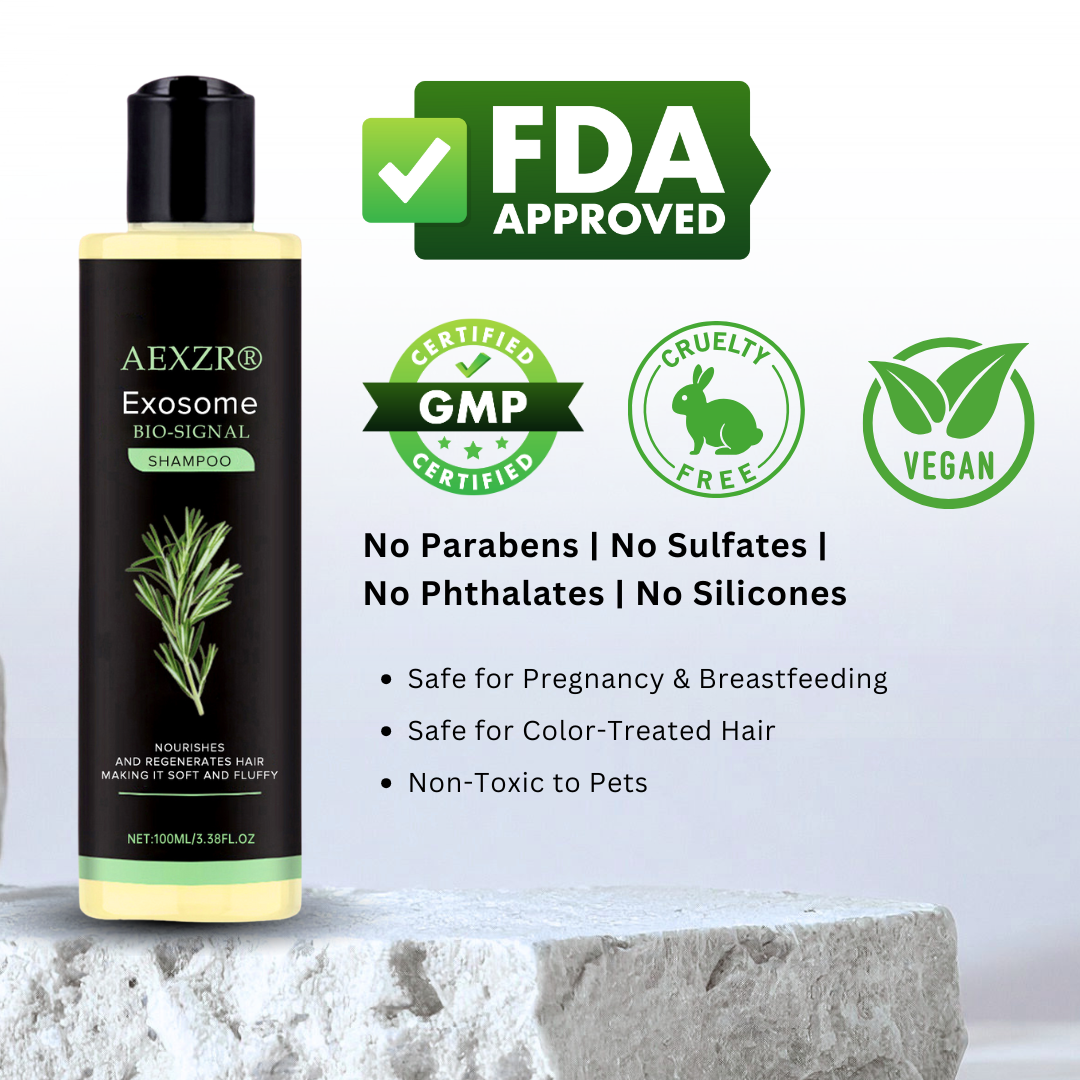 🏆 Advanced Exosome Revitalizing Shampoo | Clinically Proven Hair Growth & Anti-Shedding Treatment 🌱