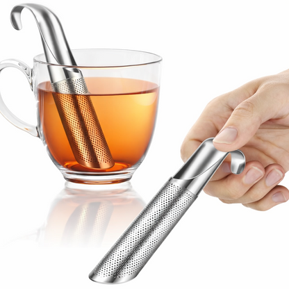 🍵 2-in-1 Tea Scoop Infuser — ✨Ultra-Fine Mesh Strainer, Effortless Loose Leaf Steeping Tool for a Perfect Brew! 🌿