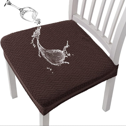 👜🪑 Waterproof Jacquard Chair Covers — ✨Stretchy, Durable & Non-Slip Seat Protectors for Dining Room, Pets & Kids! 🌟
