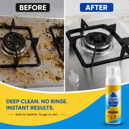 🔥Last Day 60% OFF🔥 Foam No-Rinse Cleaner — Spray, Wipe & Done