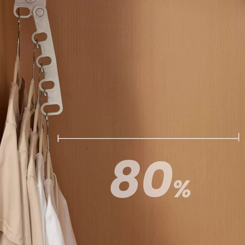 🏆 Last Day Special Price £8.99 ! 🔥Buy 1 Get 1 Free🎁 Portable Foldable Clothes Hanger