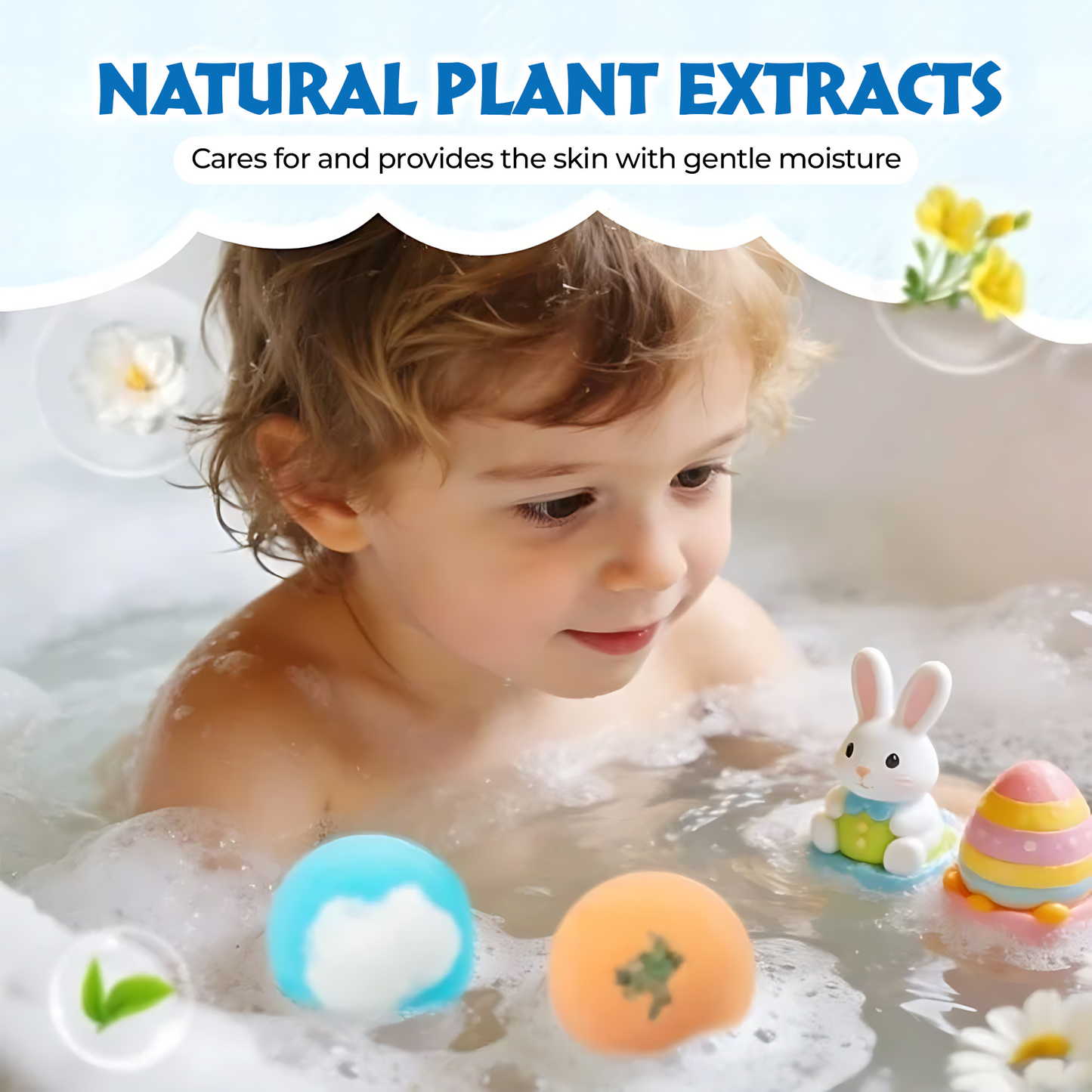🎁 6-Piece Kids Surprise Bath Bomb Set – Toy Inside Every Bath | Last Day 60% OFF 🌈🔥