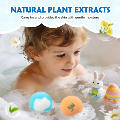 🎁 6-Piece Kids Surprise Bath Bomb Set – Toy Inside Every Bath | Last Day 60% OFF 🌈🔥