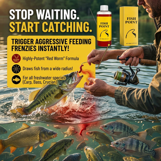 🎣 Reel in More Catches! Fast-Acting Concentrated Fish Attractant Liquid & Scent Booster