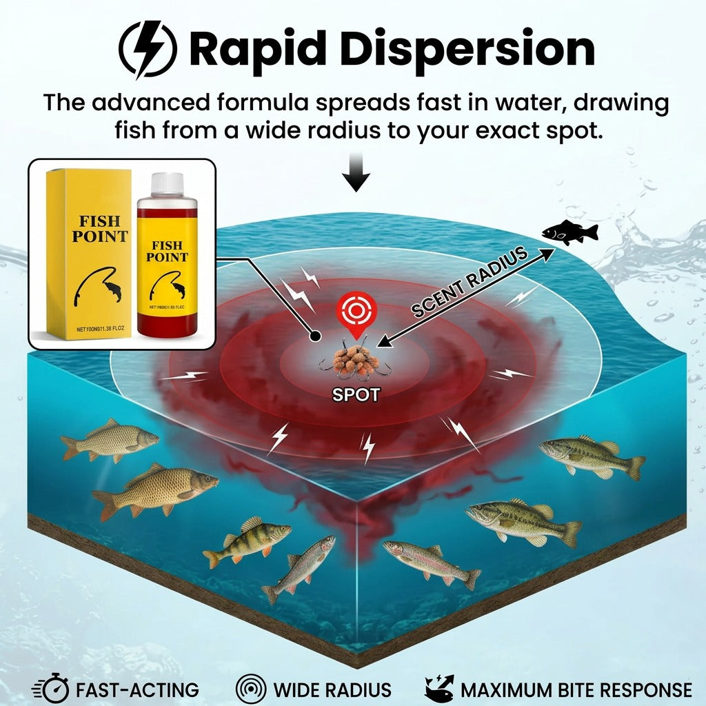 🎣 Reel in More Catches! Fast-Acting Concentrated Fish Attractant Liquid & Scent Booster