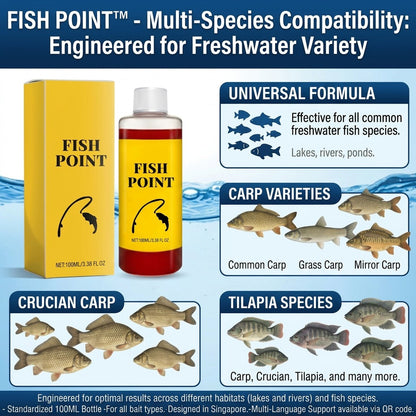🎣 Reel in More Catches! Fast-Acting Concentrated Fish Attractant Liquid & Scent Booster