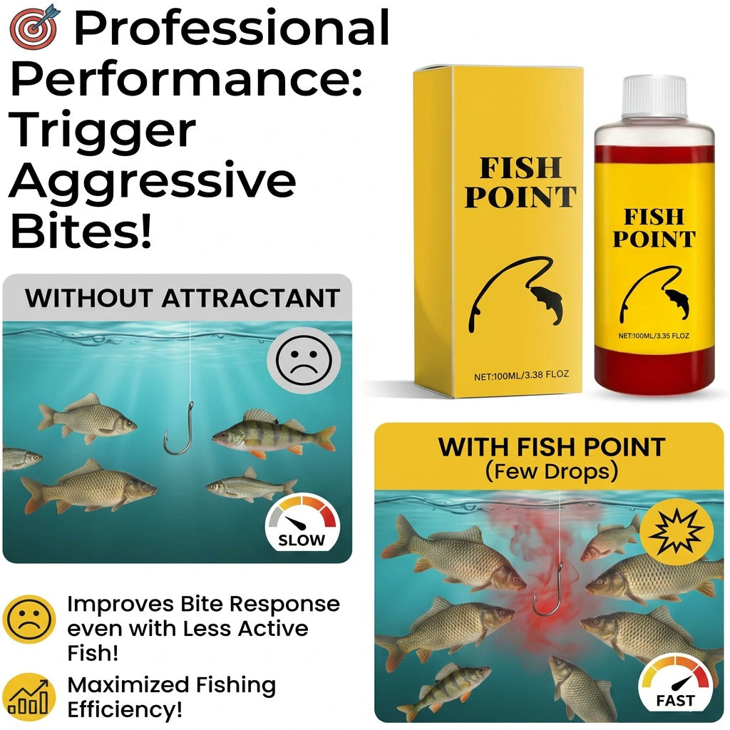 🎣 Reel in More Catches! Fast-Acting Concentrated Fish Attractant Liquid & Scent Booster