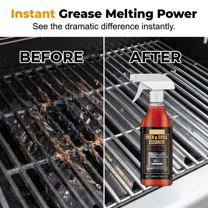 🔥SALE 60% OFF!!💥Kitchen Grease Multi-Purpose Grease Cleaner, Dissolves Grease in 5 Seconds, No Scrubbing & Eliminates Odors 🔥