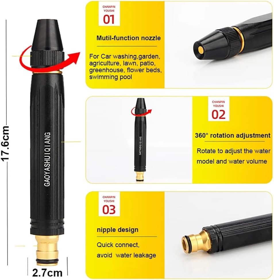 🏆 Pro-Grade High-Pressure Power Washer Wand — Transform Your Hose Into a 2-in-1 Cleaning Powerhouse! ✨