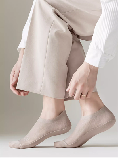🥳2026 HOT SALE🥳💞50K+ SOLD!✨ 💝 Ice Silk No-Show Socks – Stay Put All Day Long 👣✨【Flash Sale】