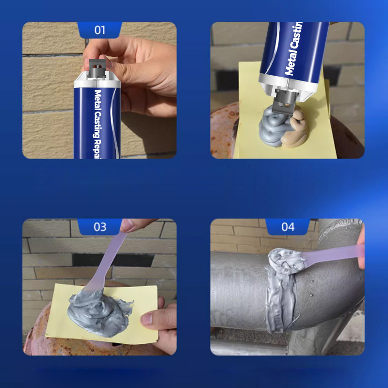 🔥 Heavy-Duty Metal Repair Paste —Weld-Free Liquid Steel Magic for Engines, Pipes & Cracks 🛠️