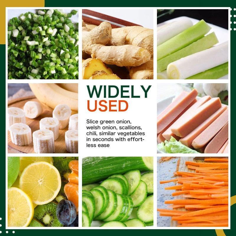 ✨🔥Shred Silk The Knife – 🔪Multi-Blade Scallion & Vegetable Cutter, Effortless & Time-Saving✨