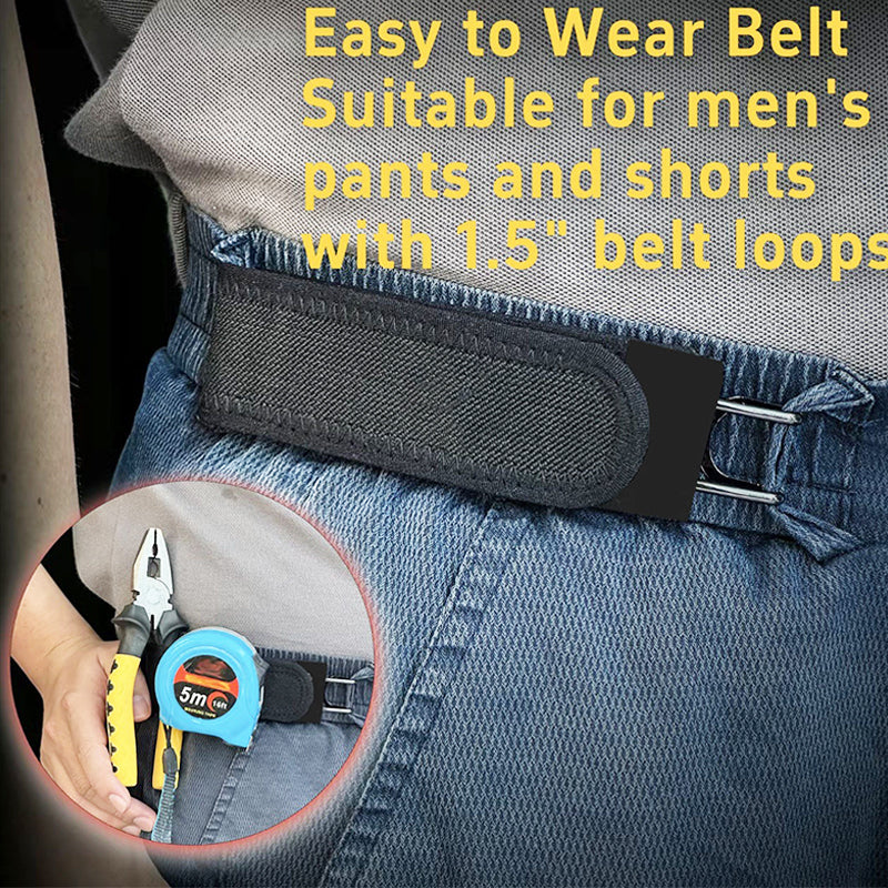 ✨ Invisible No-Buckle Elastic Belt | All-Day Comfort & Seamless Fit for Men & Women 👖